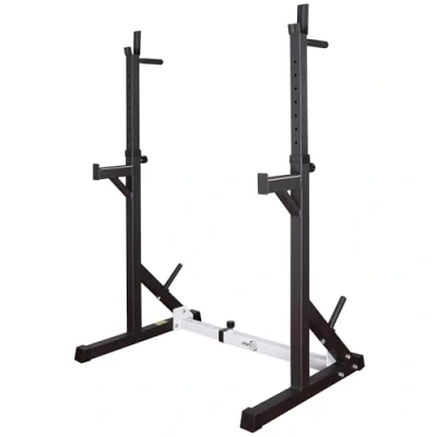 Image of RIP X Adjustable Squat and Bench Press Rack Stand with Spotters Dip Bars