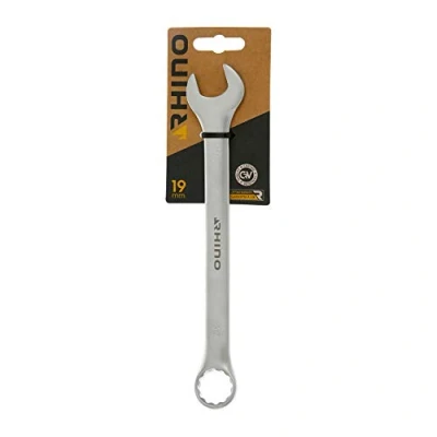 Image of Rhino 19 mm, Ring, Combination Spanner, Diameter, Made of Steel (Chrome Vanadium), NC