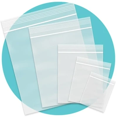 Image of Triplast Grip Seal Clear Plastic Bags Pick Qty &amp; Size: 100 x GA4 (9x12.75&quot;) Resealable Storage Multipurpose Click A4 Size for Books, Catalogues Manuals