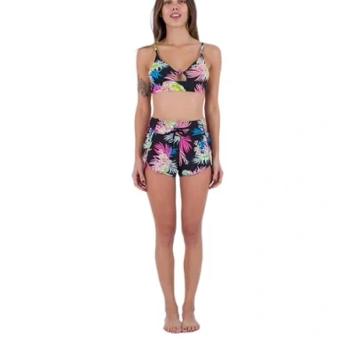 Image of Hurley Women&#039;s Hana Aquas Swimsuit, Black, S