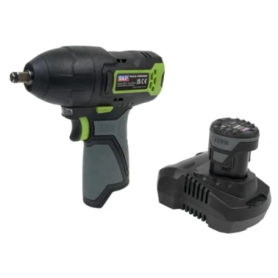 Image of Sealey Cordless Impact Wrench 3/8&quot;Sq Drive 10.8V 2Ah SV10.8 Series