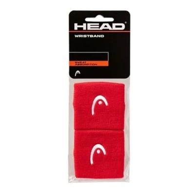 Image of HEAD Unisex Adult 2.5 Sweatband, Red, One Size