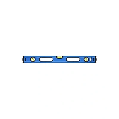 Image of Högert Technik Spirit Level 120 cm, Features 3 Levels: 0/45/90, Aluminium Levels, Shock Absorbing end caps, Size: 120x5.65x2.1cm, HT4M012