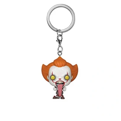 Image of Funko Pocket POP! Keychain: IT Chapter Two Pennywise Funhouse Miniature Vinyl Toy Figure