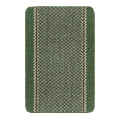 Image of William Armes Kilkis Washable Kitchen Rug Green 100x67cm