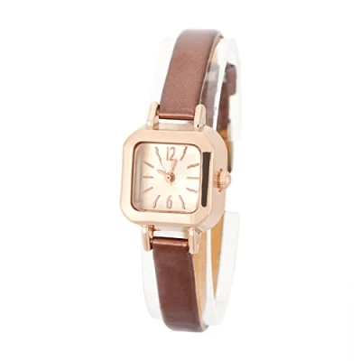 Image of Filfeel Women&#039;s Watches, Fashion Wristwatch, Analogue Quartz Brown Strap