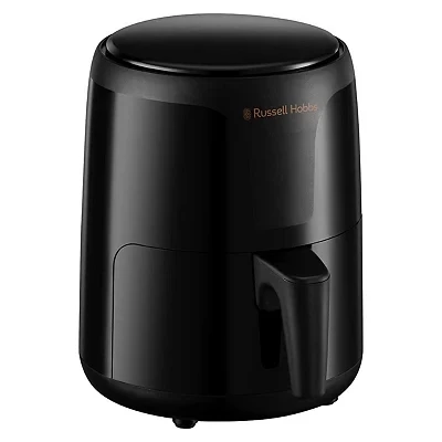 Image of Russell Hobbs Compact Rapid Digital Air Fryer 1.8L [7 Cooking Functions] Energy Saving, Dishwasher Safe parts, Touch screen, Removable basket, Timer, Max Temp 200C, No oil, Grill, Bake, 26500