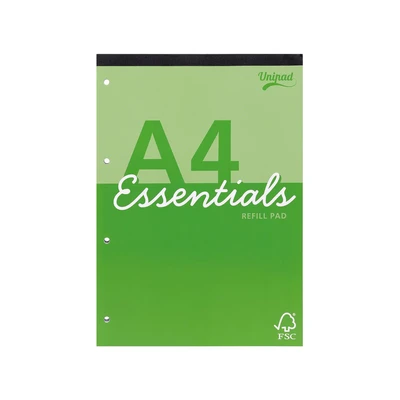 Image of Pukka Pad Essentials Refill 160 Pages A4 (Pack of 4) ESS REFA4TOP