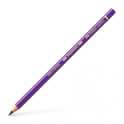 Image of Faber Castell Art &amp; Graphic Polychromos Colour Pencil, (136), Purple Violet, For Art, Craft, Drawing, Sketching, Home, School, University, Colouring