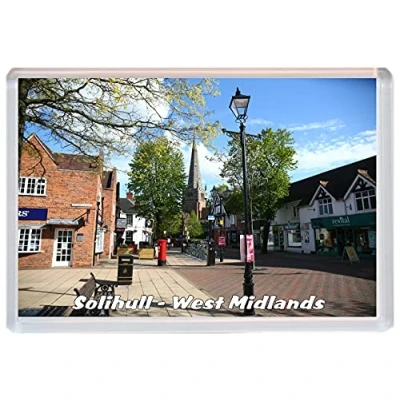 Image of Baked Bean Store Solihull West Midlands 96 x 67mm Jumbo Fridge Magnet/Magnets BBSFHM2