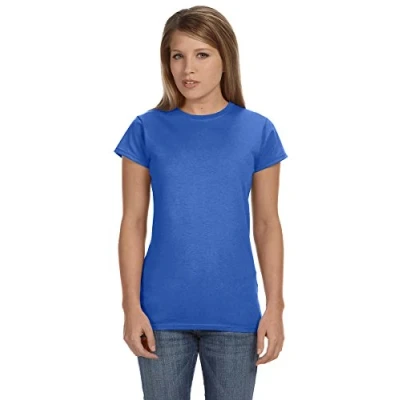 Image of Gildan Ladies Soft Style Short Sleeve T Shirt (XL) (Royal)