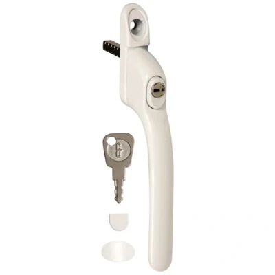 Image of Fab &amp; Fix Connoisseur Inline Locking Espag Window Handle (White)