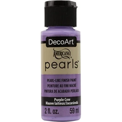 Image of Deco Art Pearls Paint 2OZ Purple Cow, One Size