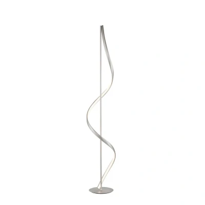 Image of Q Smart Home Paul Neuhaus Swing LED floor lamp, steel