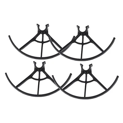 Image of DJI Tello Propeller Protector, 4pcs Black Plastic Drone Propellers Blades Guard Protective Cover