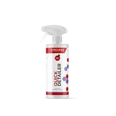Image of Gtechniq Quick Detailer Spray Car Polish Removes Fingerprints and Watermarks, Detailing Suitable for Bodywork 500ml, Accessories Kit