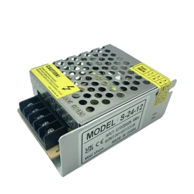 Image of Lianshi 12V 2A 24w Switching Power Supply Short Circuit and Overload Protection Converter Transformer for Industrial Automation LED Surveillance CCTV Printer AC220V to DC12V
