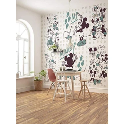 Image of Komar Disney Fleece Photo Wallpaper, Fleece, Colourful, 250 x 280 cm (Breite Höhe), Bahnbreite 50