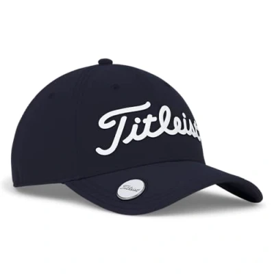 Image of Titleist Men&#039;s Players Performance Baseball Cap, Navy/White, One Size