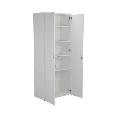 Image of First FF Wooden Storage Cupboard 2000mm White KF821014
