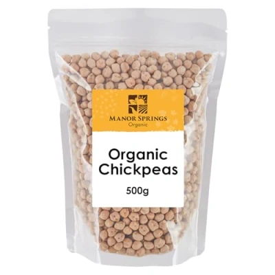 Image of Organic Chickpeas 500g by Manor Springs