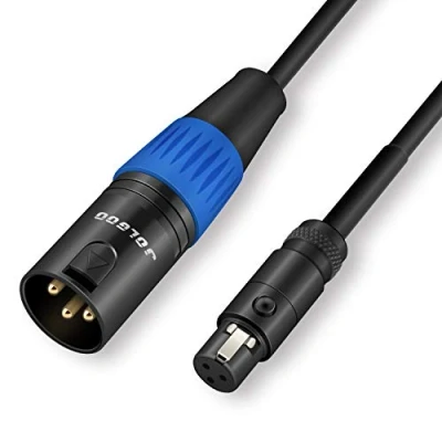 Image of JOLGOO XLR Male to Mini Female Headphones Audio Cable, 3 pin Interconnect 1 Meter