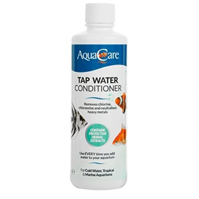 Image of AquaCare Tap Water Conditioner For Freshwater Aquariums (240 ml) Keep Your Fish Safe By Quickly Removing Harmful Toxins Before Adding To Tank