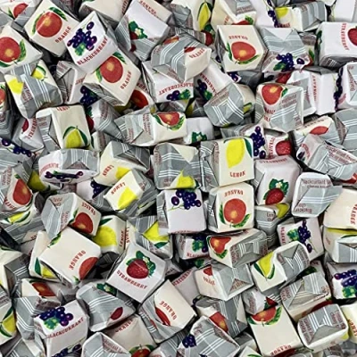 Image of Fruit Caramels 700g Re Sealable Pouch by The Gourmet Sweet Company