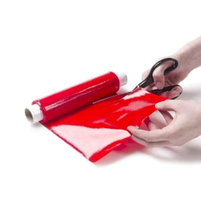 Image of NRS Healthcare Reel of Dycem Non Slip Material 20 x 200 cm (7.5 78.5 inch), Red