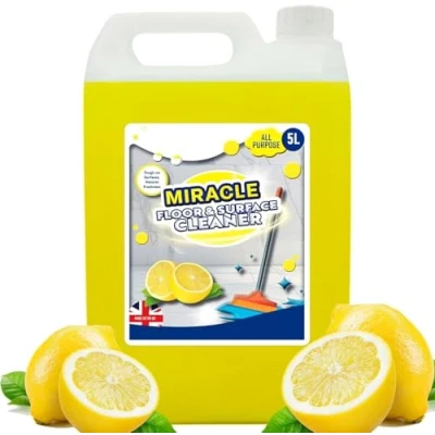 Image of Interior &amp; Exterior All Purpose Lemon Floor Surface Cleaner Concentrate Formula Ideal For Surfaces (1)