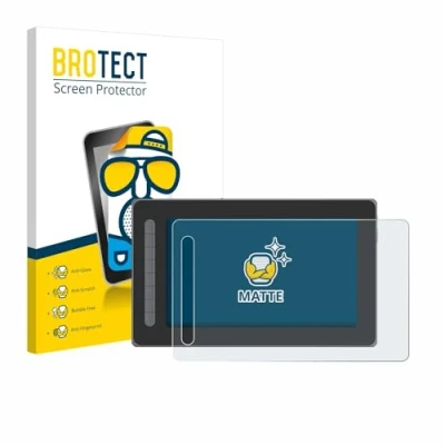 Image of brotect Screen Protector Anti Glare compatible with XP Pen Artist 12 (2nd Gen.) Matte, Fingerprint Protection Film