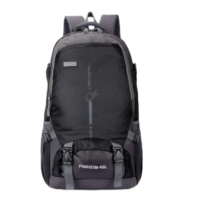 Image of Treer Ultra Lightweight Hiking Backpack, Foldable Multi functional Casual Travel Backpack Trekking Rucksack for Camping Climbing Mountaineering Men Women Outdoor Sport (45L,black)