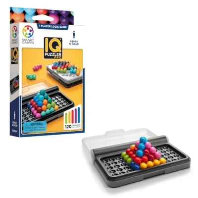 Image of Smart Games IQ Puzzler Pro, Puzzle Game with 120 Challenges, 3 Playing Modes, 8+ Years