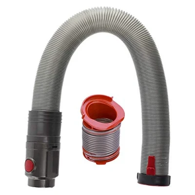 Image of SPARES2GO Short Internal Hose + Main Stretch for Dyson DC40 DC40i Animal Multi Floor Vacuum Cleaner (Silver/Red)