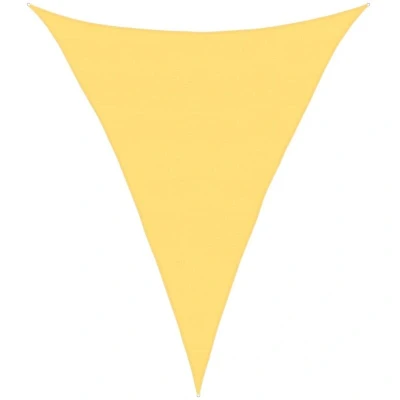 Image of vidaXL Sunshade Sail 160 g/m² Beige 5x6x6 m HDPE