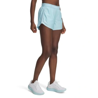 Image of Under Armour PLAY Sports shorts, Women&#039;s, Size: Medium, Stream/white