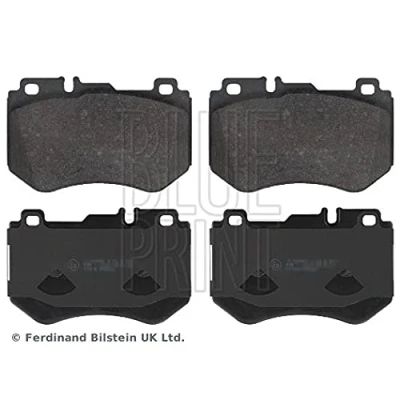Image of 0084201720, 008420172064, 0084209503, A0084201720, A008420172064 Brake pad set BLUE PRINT ADU174228 Front Axle prepared for wear indicator
