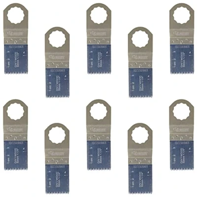 Image of 10 x SabreCut SC35J_10 35mm Japan Coarse Cut Blades Compatible with Fein SuperCut and Festool Vecturo (Non StarLock) Oscillating Multitool Multi Tool Accessories