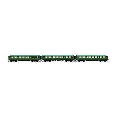Image of Hornby R30170 Railroad Plus BR, Class 110 3 Car Train Pack Era 6. Locomotives., Green,R30170