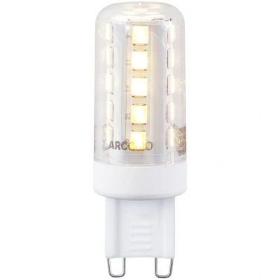 Image of Arcchio LED bulb, G9, 2,700 K, 2 W, clear, 370 lm