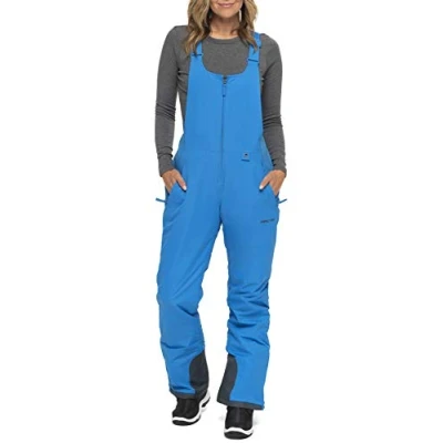 Image of Arctix Women&#039;s Essential Insulated Bib Overalls, Marina Blue, 1X (16W 18W) Short