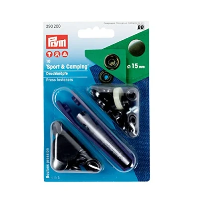 Image of Prym Sport Camping (15mm) Non Sew Bronze Press Fasteners 1 Count
