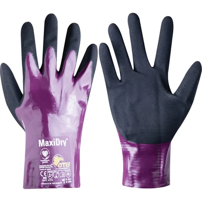 Image of Atg 56 426 MaxiDry GP Palm side Coated Purple/Black Drivers Gloves Size 11