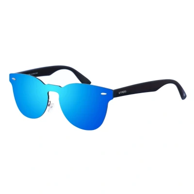 Image of Kypers Unisex ROSE Oval Shape Nylon Sunglasses Blue One Size