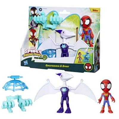 Image of Hasbro Marvel SPIDEY AND HIS AMAZING FRIENDS LG DINO ACSRY