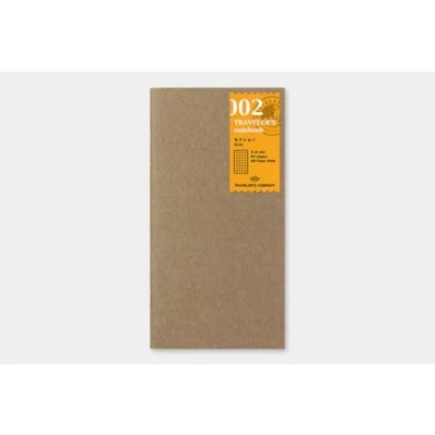 Image of Midori Traveler&#039;s Notebook (Refill 002) Grid