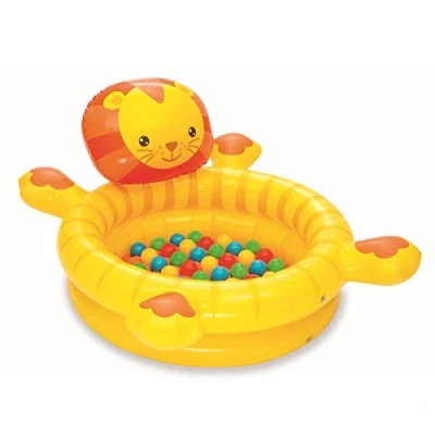 Image of Bestway 52261 BW52261 Lion Ball Pit, Inflatable Kids Play Centre, Multicoloured