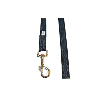 Image of Color &amp; Gray Super Grip Leash without Handle, 20 mm x 2 m, Black