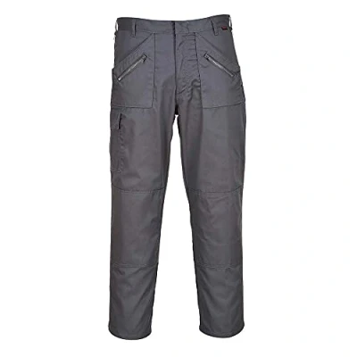 Image of Portwest Action Trouser Grey Tall 32