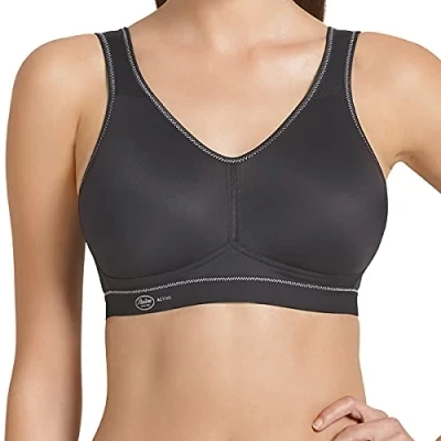 Image of Anita Women&#039;s 5521 Sports Bra, Black, 34A